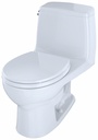 UltraMax Round 1.28 GPF 1-Piece Toilet with SoftClose Seat