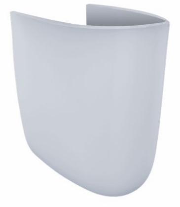 Supreme and Prominence Shroud for Wall Hung Sinks