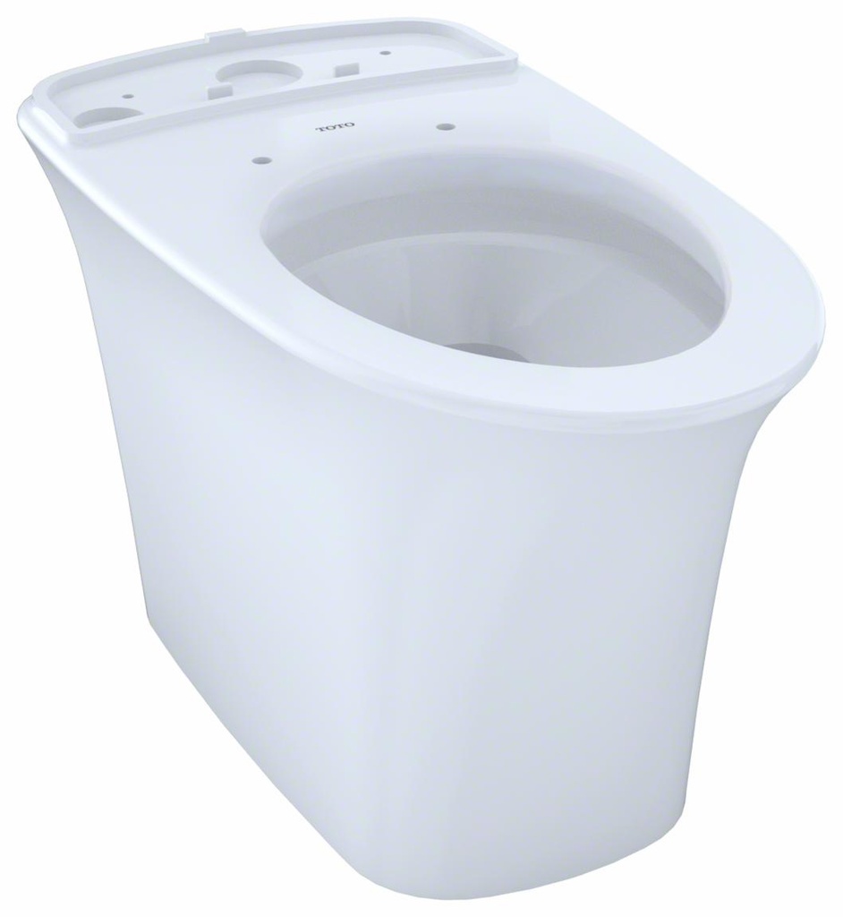 Maris® Universal Height Elongated Skirted Toilet Bowl with CeFiONtect™