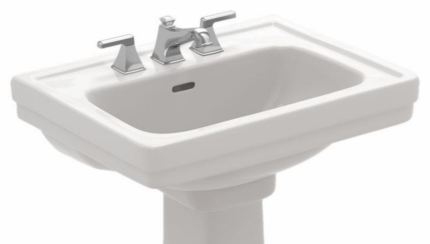 PROMENADE 1-HOLE 24" LAVATORY COTTON