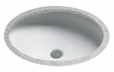 Curva Oval Undermount Bathroom Sink