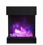 Cube 25" 3-Sided Electric Fireplace