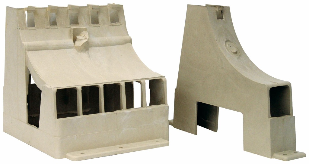 Single-tube PEX Stand-up Bracket for 1/2" PEX