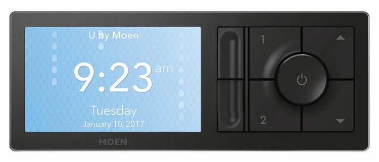 U by Moen Shower 2-Outlet Digital Shower Controller