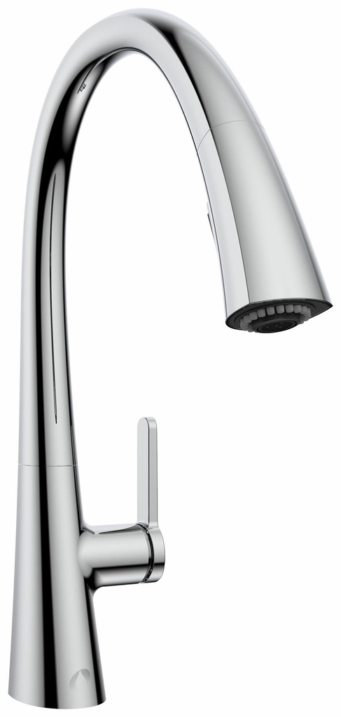 Curv Kitchen Faucet with Pulldown Spray