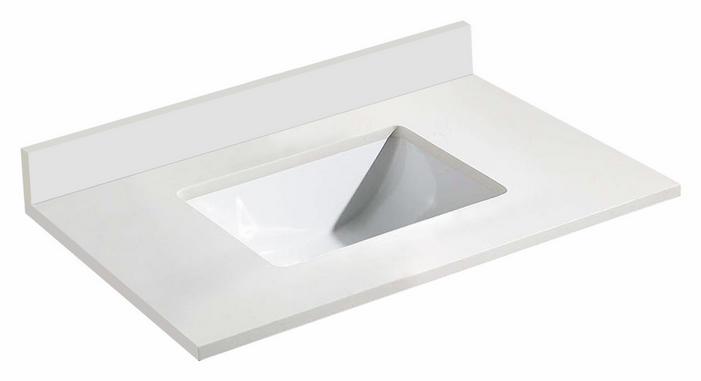 Quartz 37" x 22" Sink Top