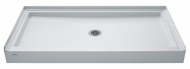 Kendale 60" x 32" Center Drain Shower Base