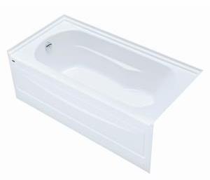 Gemstar 60" x 30" Alcove Tub with LH Drain