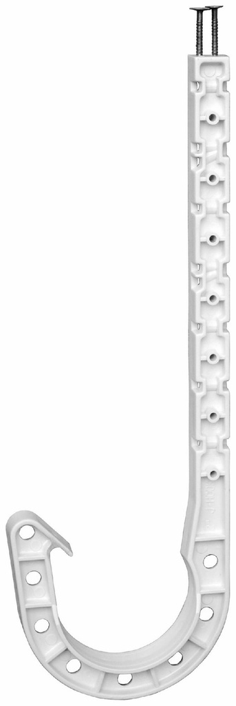 OAT 2 X 7 IN DWV JHOOK WHITE BULK 25BAG