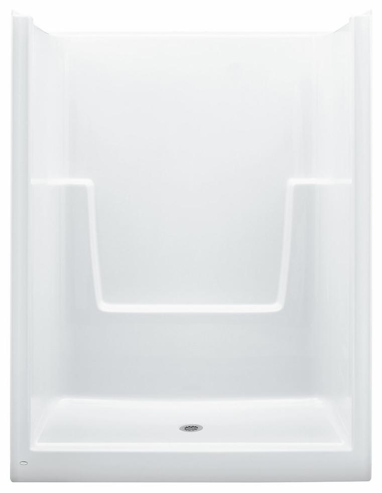 Hedley 60" x 36" Center Drain Shower Stall