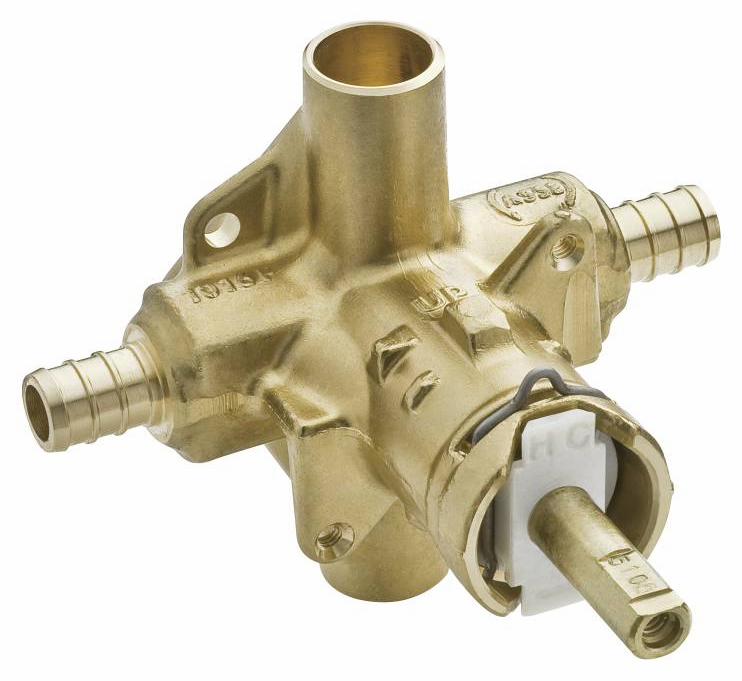 Rough-In for Posi-Temp Tub/Shower (Pex)