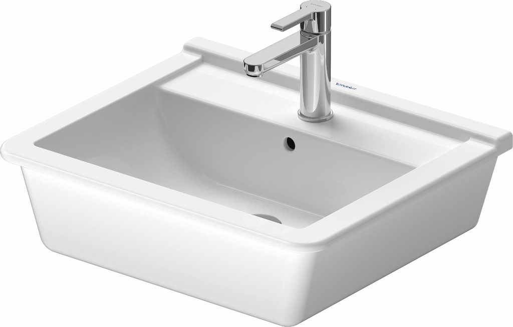 Starck 3 Single Hole Drop-In Bathroom Sink