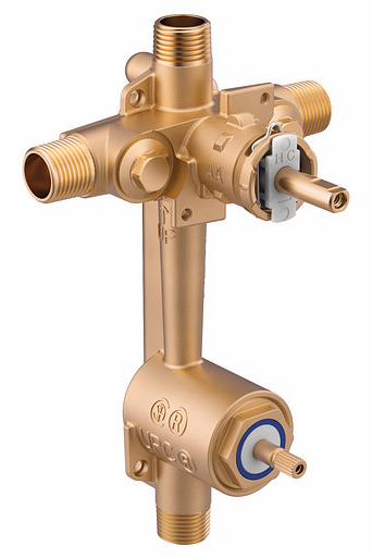 Rough-In for Posi-Temp Tub/Shower with Integrated Diverter (Copper/IPS)