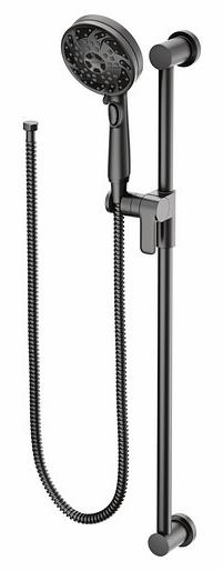 Eco-Performance 5-Function Hand Shower with Slide Bar