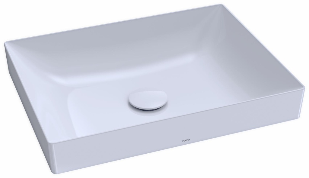 Kiwami 20" x 15" Rectangular Bathroom Vessel Sink with Overflow (less Drain)