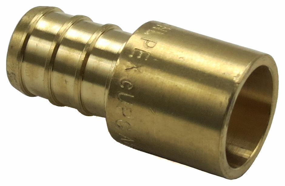 1/2" Brass Pex x Male Sweat Adapter NL