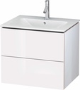 L-Cube Wall Mount Vanity with 2 Drawers (Cabinet Only)