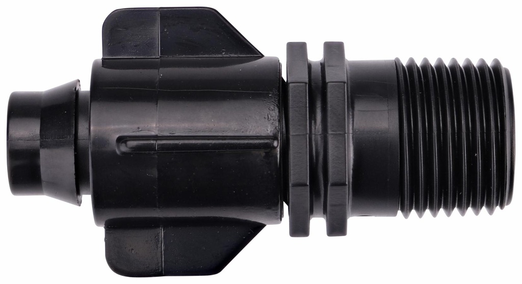 1/2 BLACK MIPT ADAPTER 25/BAG