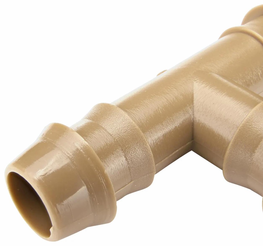 17MM BARB TEE 25/BAG