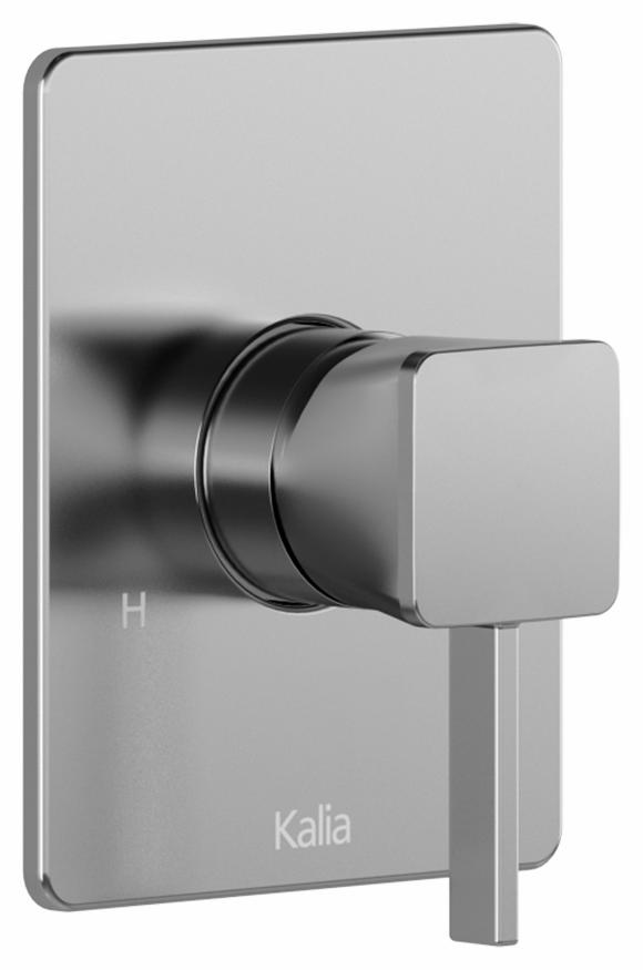 Square Pressure Balance with Volume Control Valve Trim (Cartridge Included)