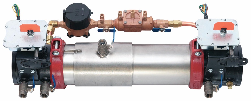 8 In 757DCDA-BFG-CFM Double Check Detector Assembly