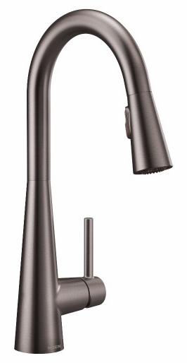 Sleek Kitchen Faucet with Pulldown Spray