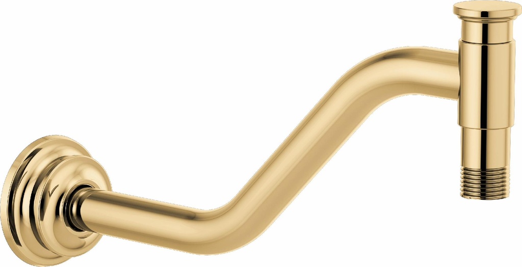 Invari 11" Angled Shower Arm and Flange