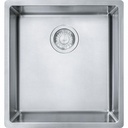 Cube 16-1/2" 1 Bowl Undermount Kitchen Sink
