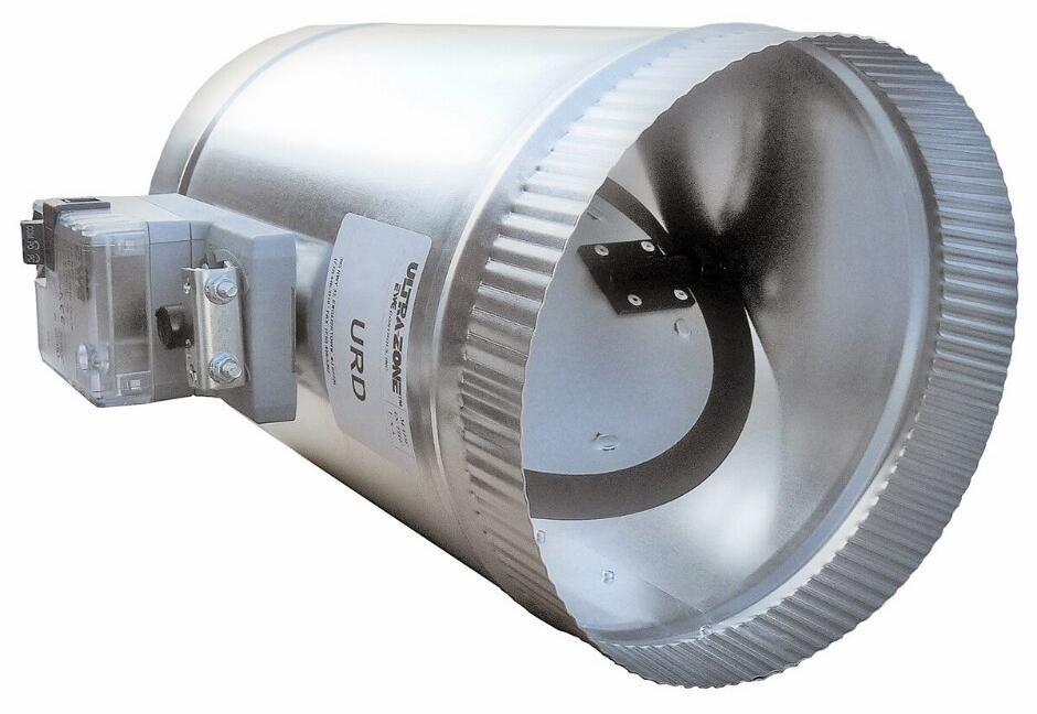 Damper - 3 Wire Round Power Open Power Closed - 10 in.