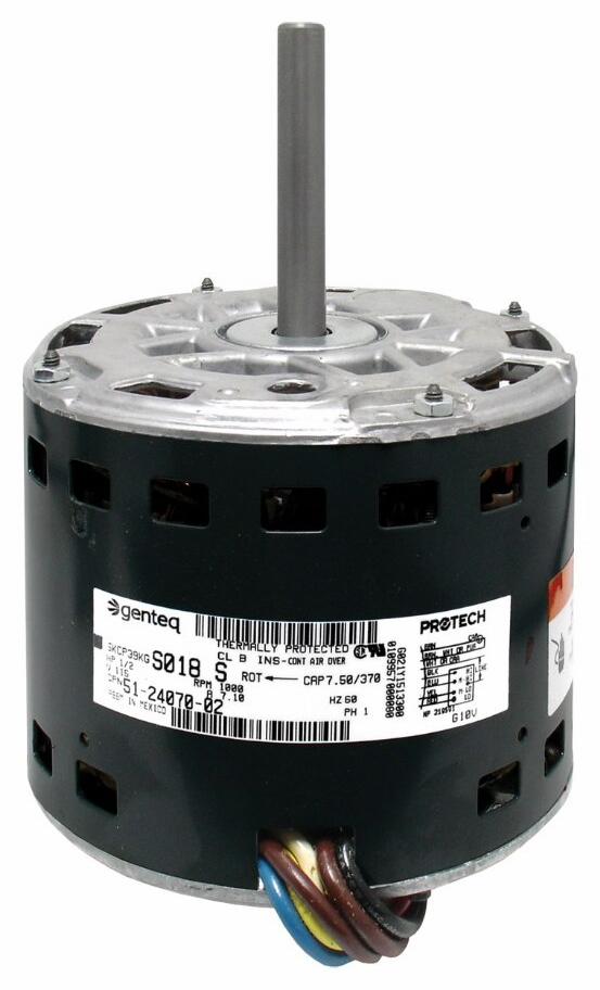 Blower Motor - 1/2 hp 120/1/60 (1075 rpm/4 speeds)
