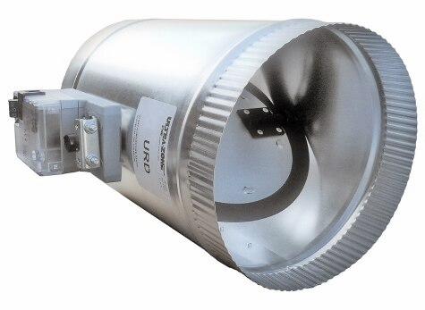 Damper - 3 Wire Round Power Open Power Closed - 8 in.