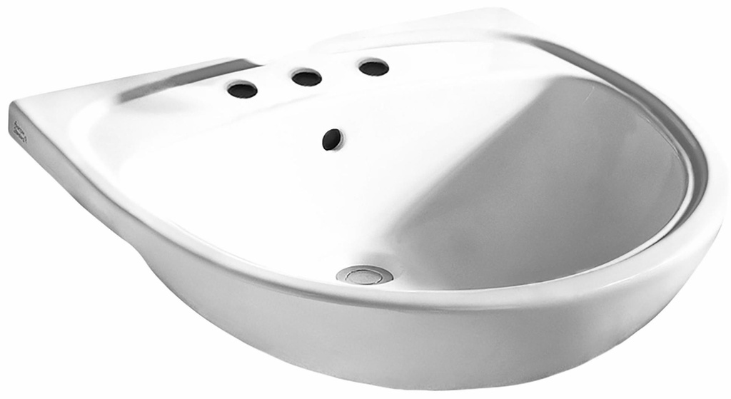 Mezzo Widespread Semi-Countertop Bathroom Sink