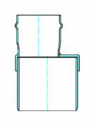 INCREASER SWR 06x08 GxS ECC
