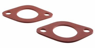 Flange Gasket Set - Flat Red Rubber for 110 thru 120