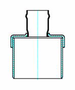 INCREASER SWR 06x12 GxS
