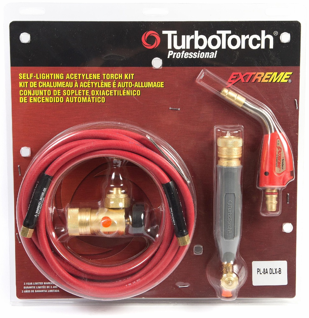 PL 8A DLX B KIT 15 PSI ACETY