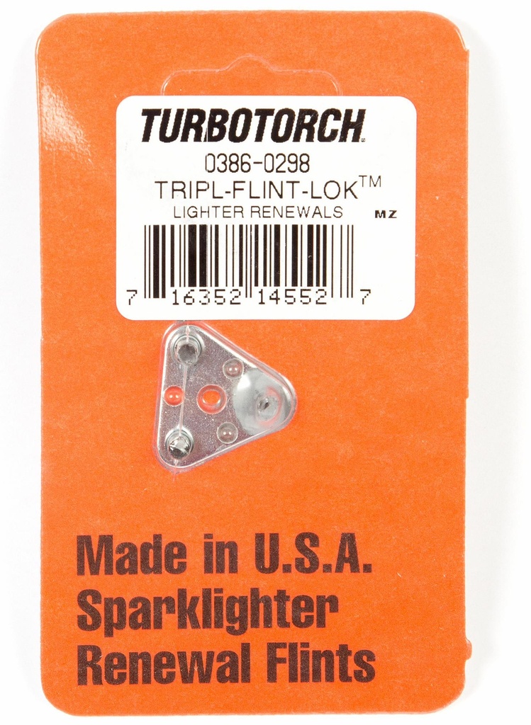 TRIPLE FLINT LIGHTER RENEWALS TURB