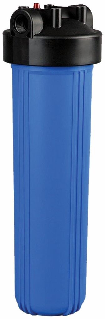 P-H-PR-20BV-1 4.5" x 20" Filter Housing Blue/Black 1" Inlet