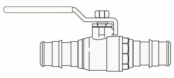 1/2 EXP. BRASS BALL VLV cUPC LF