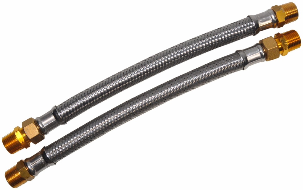 061-80006 SSB-24 1/2 MIPxMIP SWIVEL FANCOIL HOSE ASSEMBLY