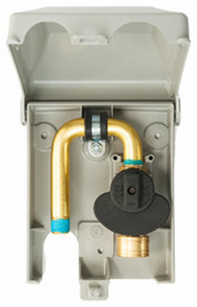 1/2" Quick Connect Kit - Complete w/Valve, Bracket, Elbow & Cover