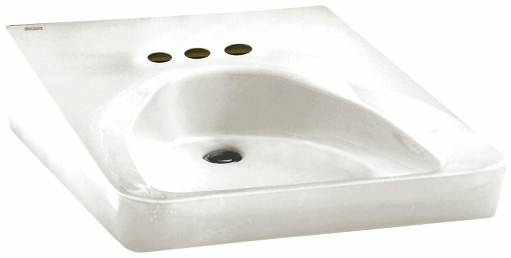 Wheelchair User Centerset Wall-Hung Bathroom Sink