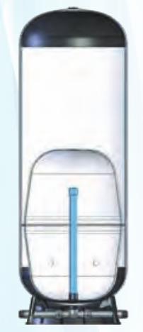 120 GALLON VERT COMPOSITE BAFFLE TANK