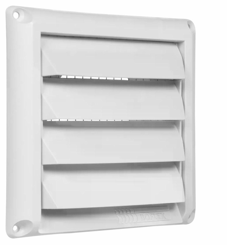 6" Air Intake Cap WHT