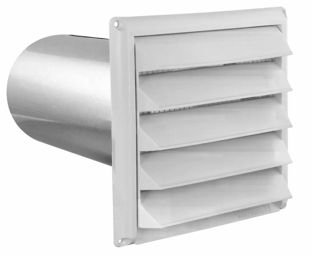 5" Vent Hood LVRD WHT