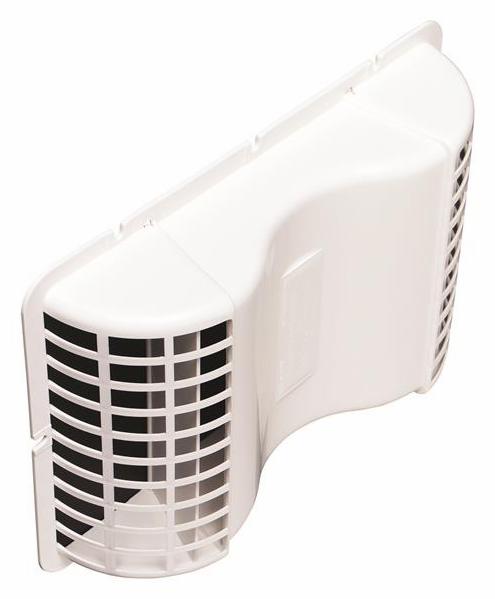 UNDEREVE VENT - PLASTIC -FITS 3"-5" OPENINGS - WHITE