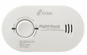 CO DETECTOR W/BATTERY