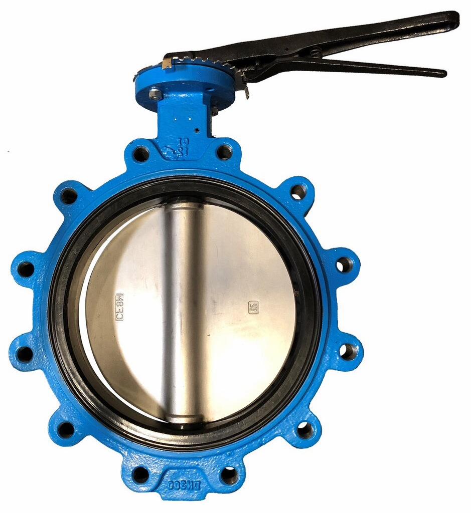 3 LUG BFV CI EPDM STAINLESS STEEL DISC LEVER HANDLE