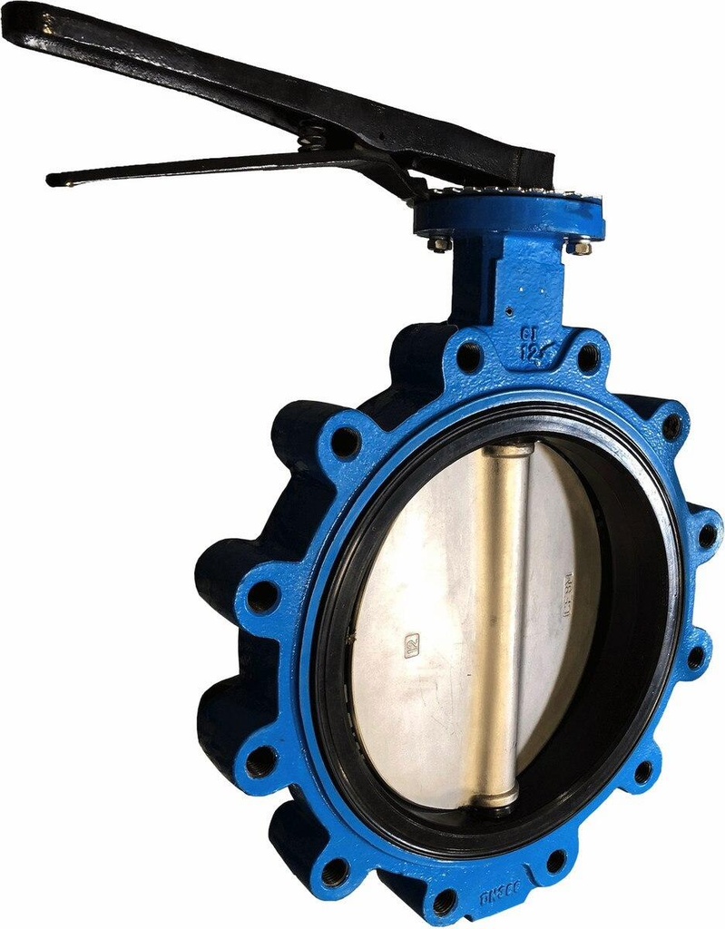 6 KVC WAFER BFV LEVER STAINLESS STEEL DISC BUNA