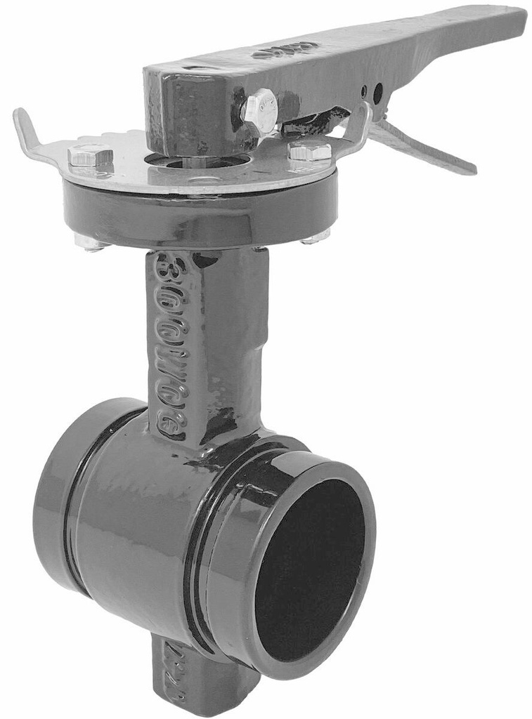 2-1/2 KVC GRV BFV 300# WOG EPDM